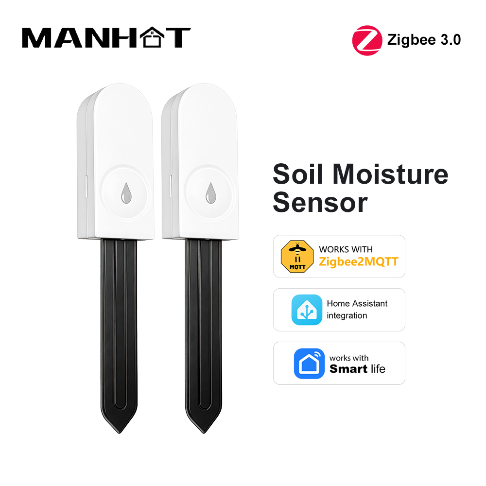 Smart Garden Irrigation System - Zigbee 3.0 토양 수분 센서 온도