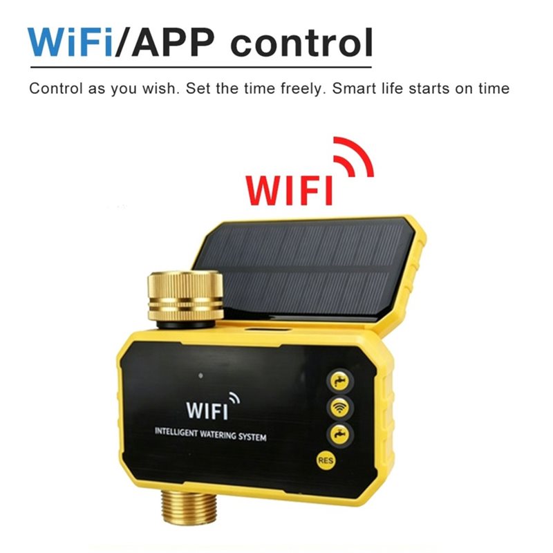 AA84 WIFI 태양광 관개 타이밍 컨트롤러 스마트  - Smart Garden Tap Timer 리뷰 및 가격
