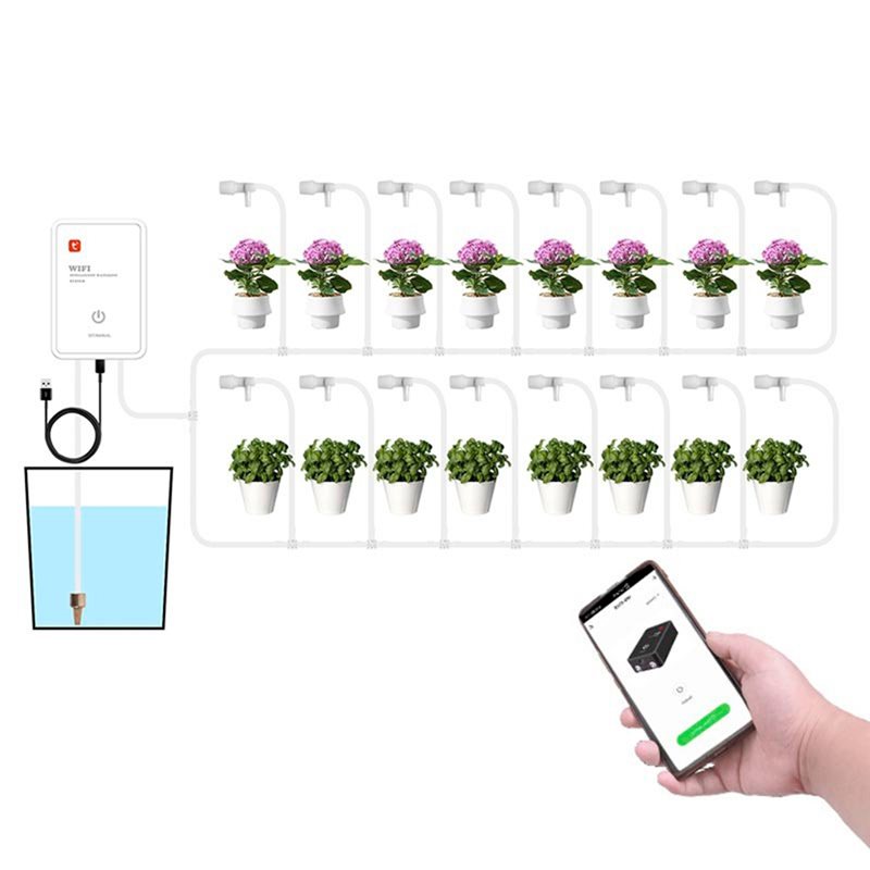 자동 점적 관개 급수 시스템 키트 투야 스마트 와이파이 - Smart Garden Irrigation System 리뷰 및 가격