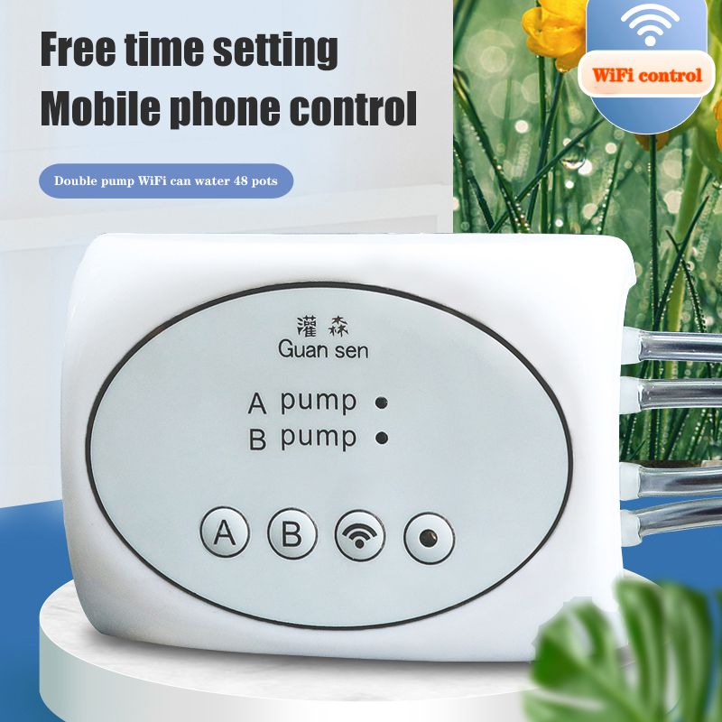 WiFi 스마트 정원 관개 컨트롤러 식물 자동 물방울  - Smart Garden Irrigation System 리뷰 및 가격