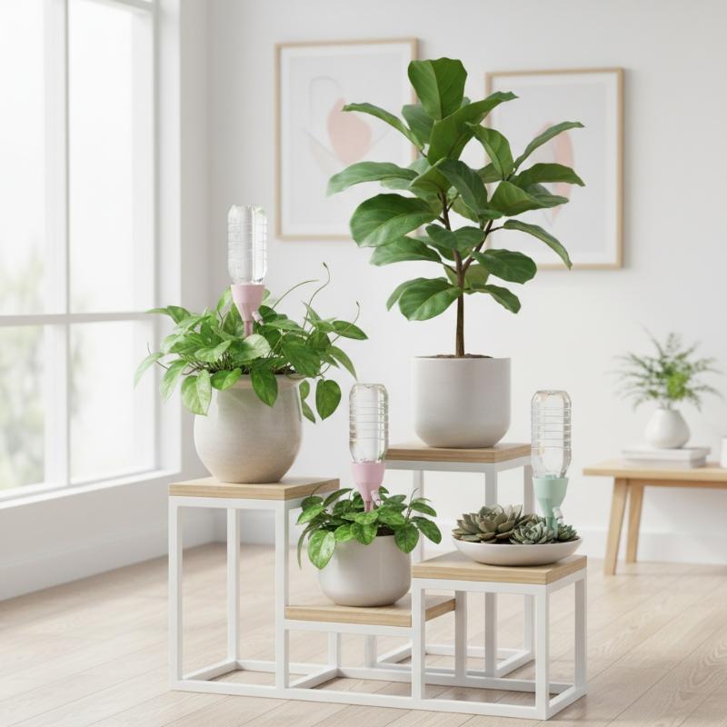 정원사용 스마트 점적 관개 키트, 화분 및 화초밭용 자 - Smart Garden Irrigation System 리뷰 및 가격