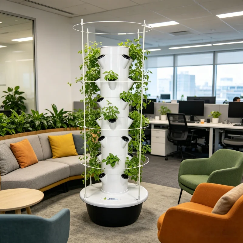 9층 수경재배 타워 가든 키트, 스마트 홈 채소 재배기 - Smart Garden Trellis 리뷰 및 가격