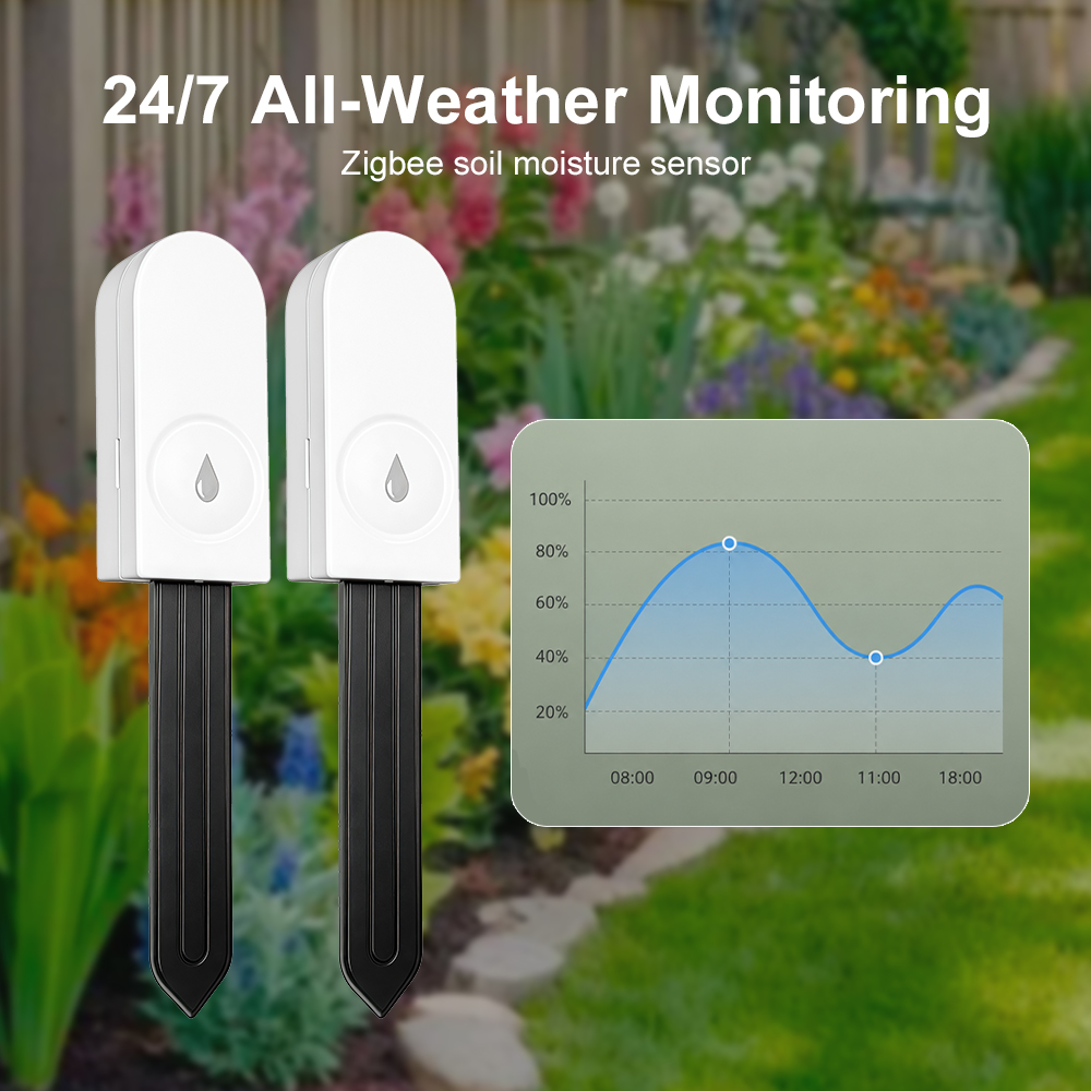 Zigbee 3.0 토양 수분 센서 온도 및 습도 온습 - Smart Garden Irrigation System 리뷰 및 가격
