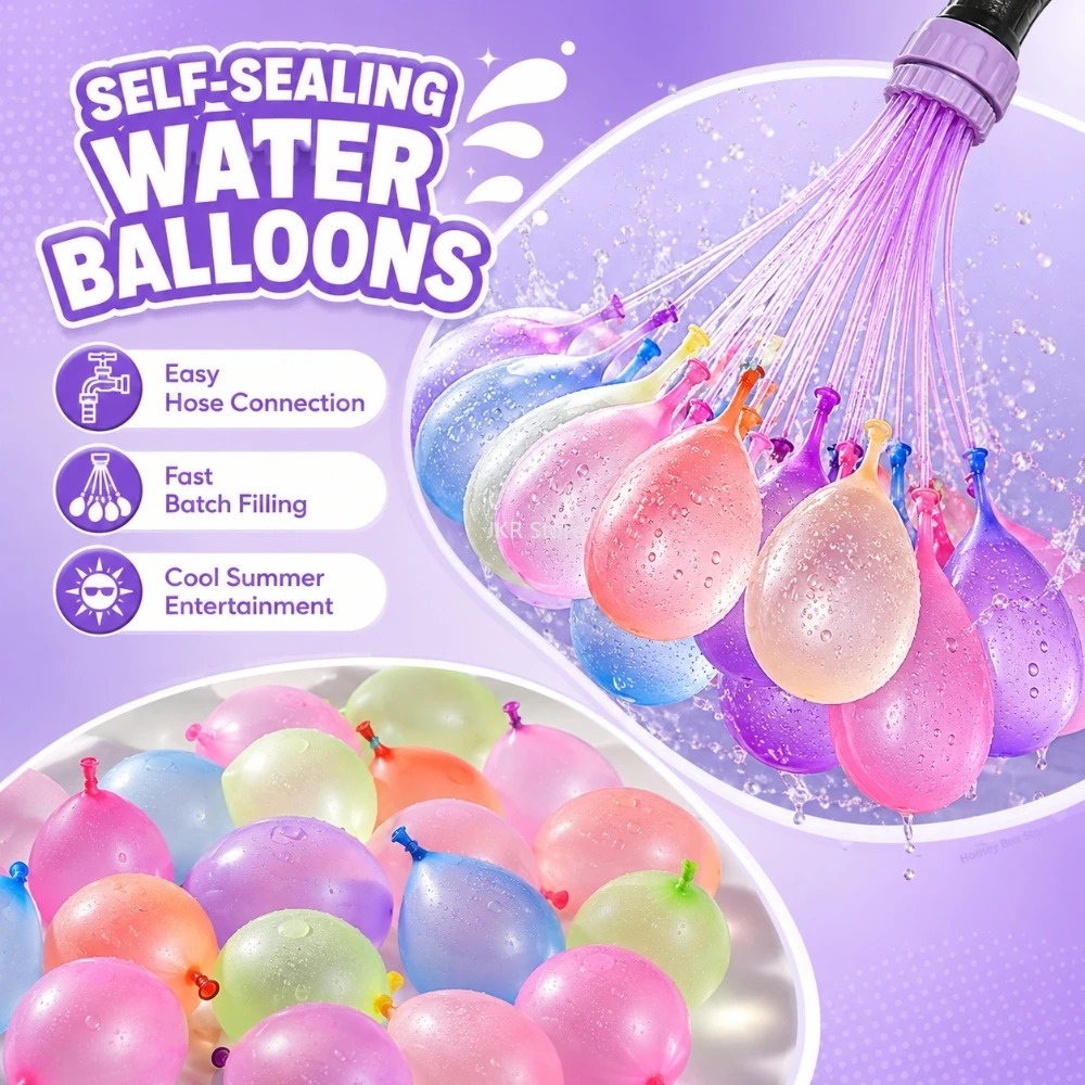자가 밀봉 빠른 물 채움 물풍선 자동 물풍선 세트 여름 - Smart Garden Balloon 리뷰 및 가격