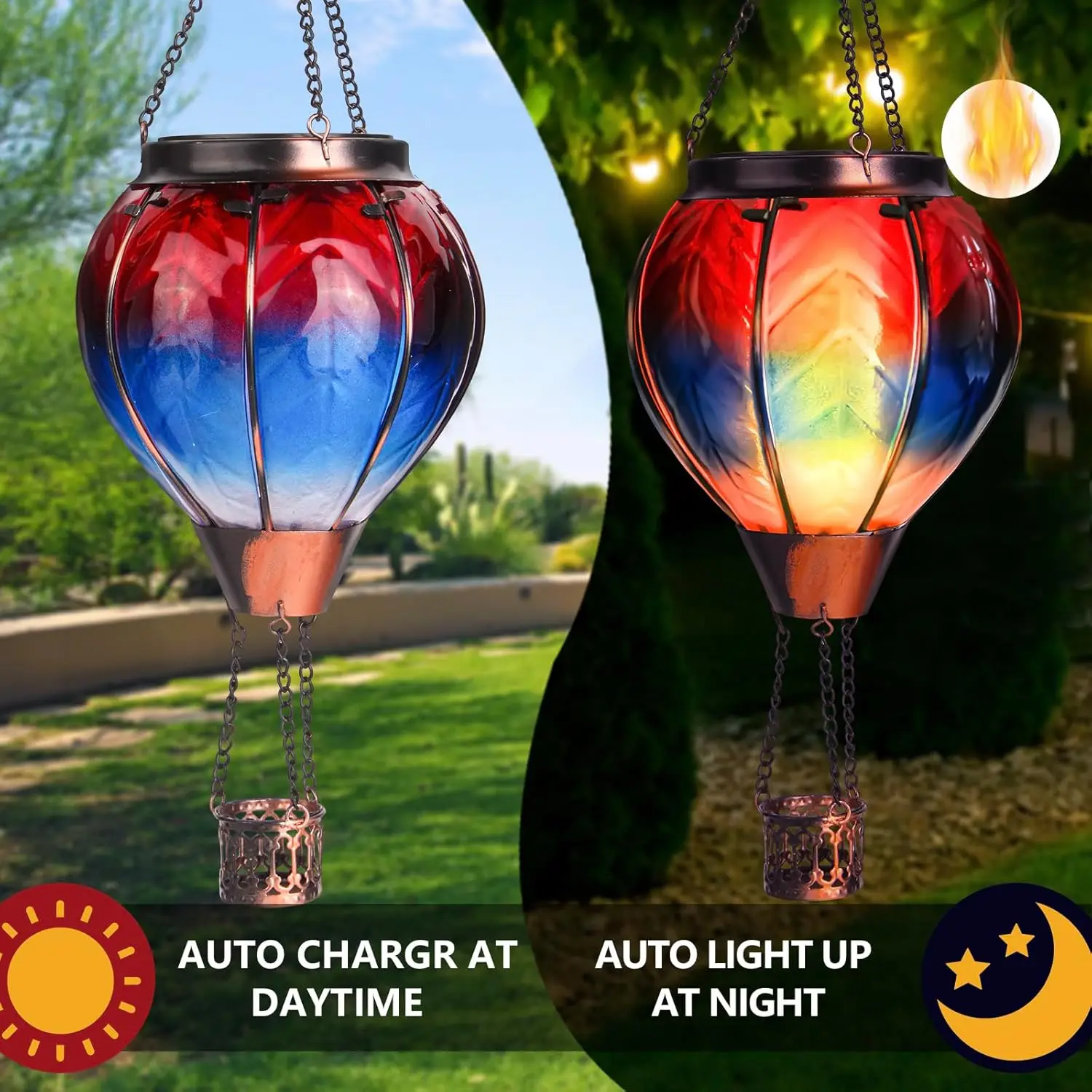 크리스마스 태양 교수형 등불 뜨거운 공기 풍선 조명 정 - Smart Garden Balloon 리뷰 및 가격