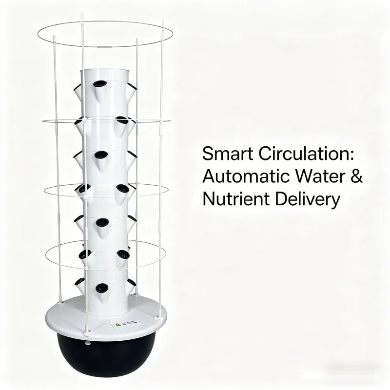 9층 수경재배 타워형 실내 채소 재배기, 트렐리스가 있 - Smart Garden Trellis 리뷰 및 가격