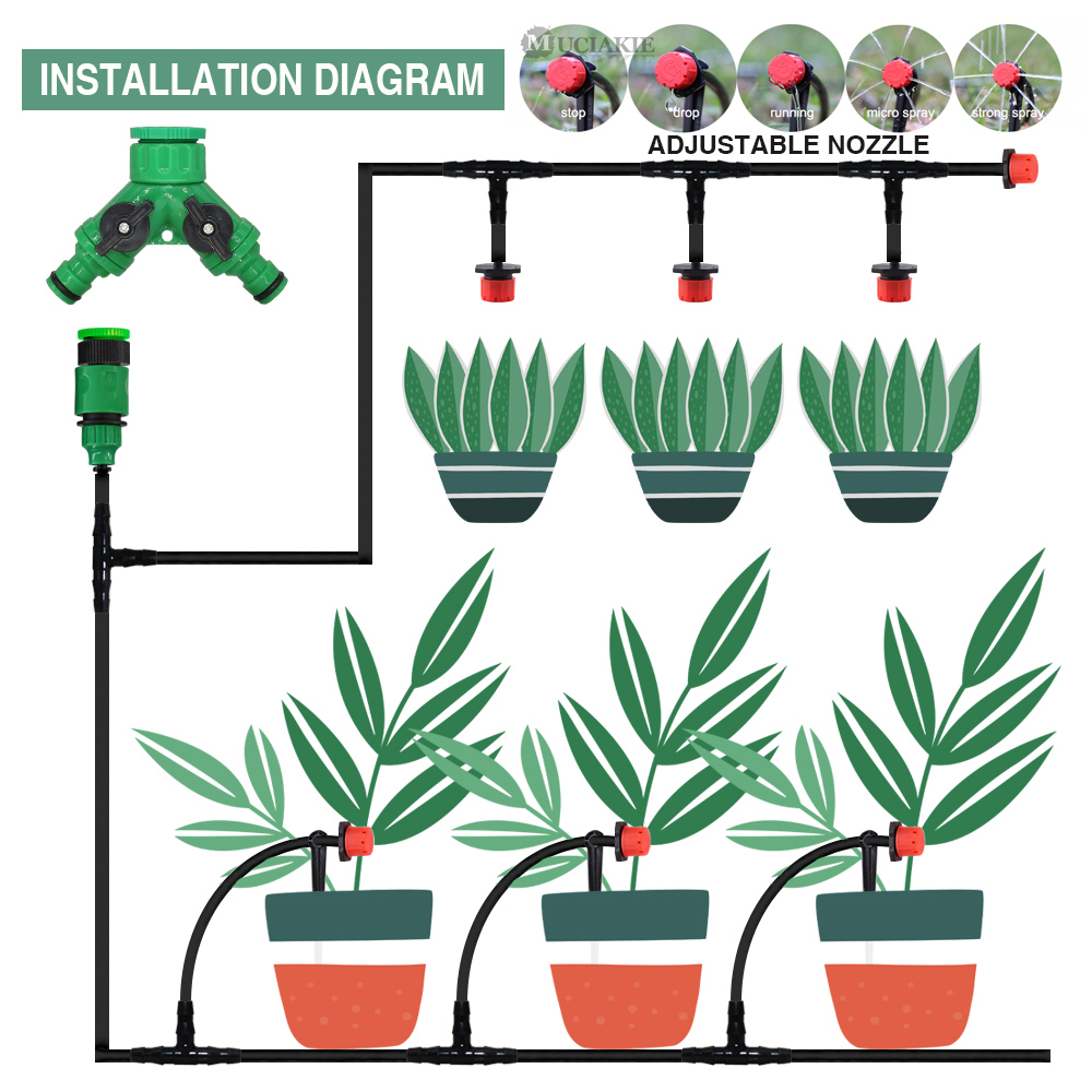 정원 온실 가정용 자동 급수 키트, 야외 스프링클러,  - Smart Garden Irrigation System 리뷰 및 가격