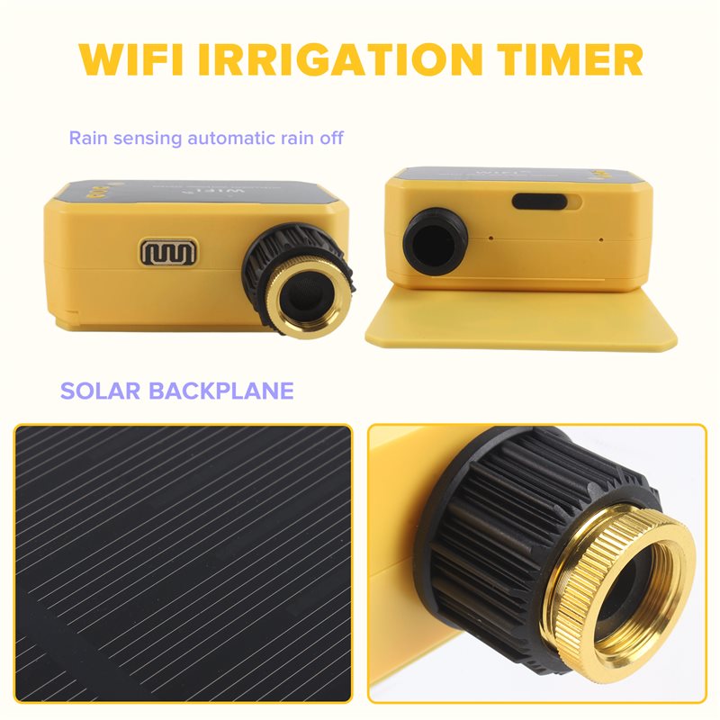J1UL1N 정원용 자동 관개 시스템 WIFI 태양광  - Smart Garden Tap Timer 리뷰 및 가격