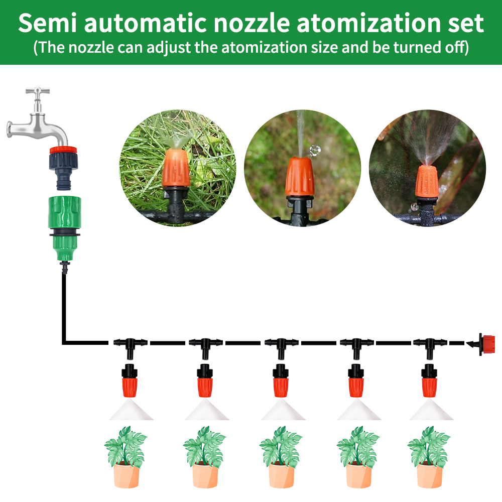 안개 노즐 관개 키트 5M-20M 정원 자동 스프레이  - Smart Garden Herb 리뷰 및 가격