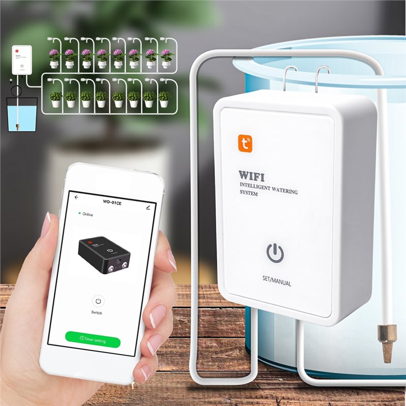 ABMR-투야 스마트 와이파이 정원 관리 급수 장치 자 - Smart Garden Irrigation System 리뷰 및 가격