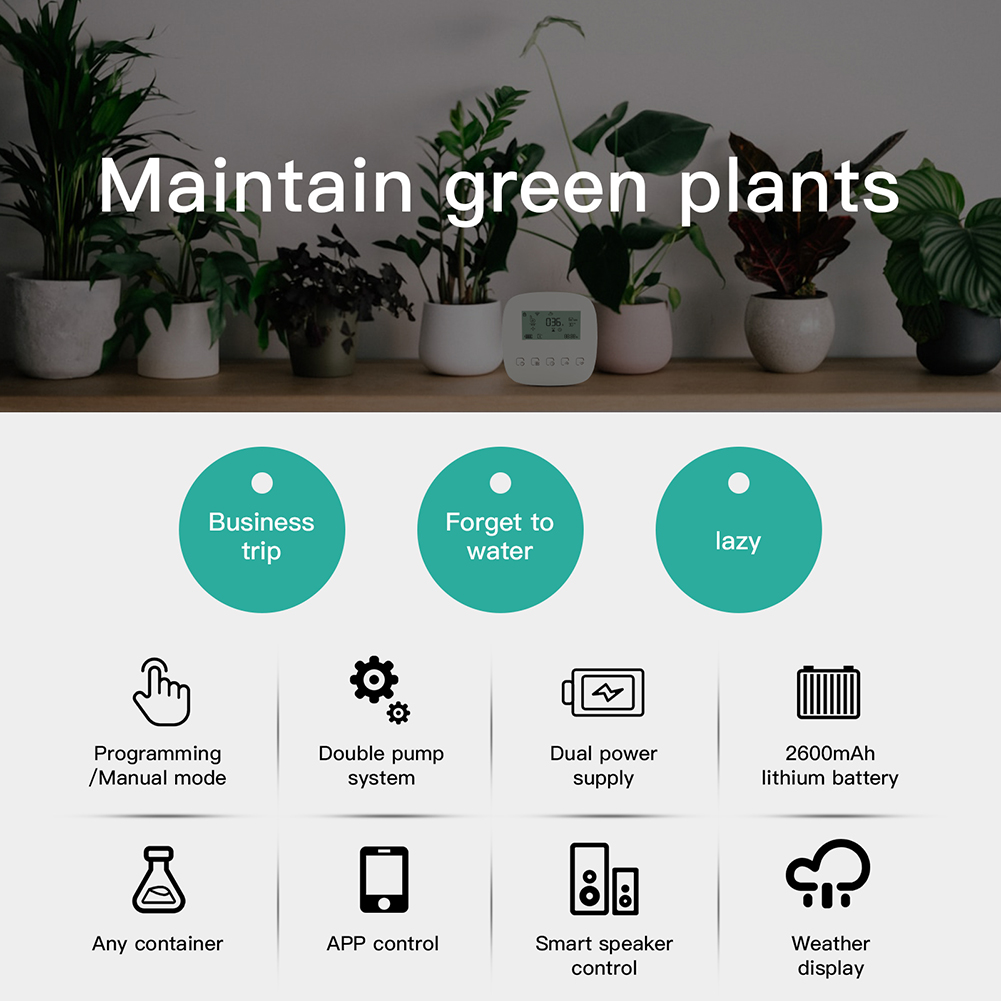 WiFi 투야 스마트 급수기 자동 식물 관리 컨트롤러  - Smart Garden Irrigation System 리뷰 및 가격