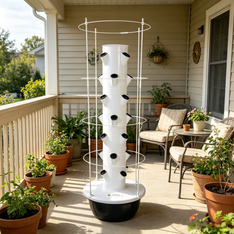 7층 수직 수경 재배 타워, 트렐리스가 있는 스마트 실 - Smart Garden Trellis 리뷰 및 가격